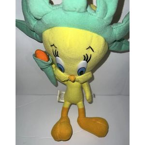 Looney Tunes TWEETY Plush dressed as Statue of Liberty with Crown & Torch